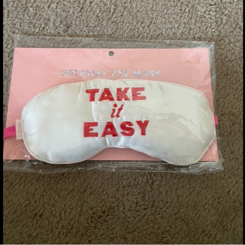 NWT Ban.do getaway eye mask